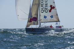 Départ des Sables d'Olonne de la 4ème étape de la Solitaire du Figaro Eric Bompard Cahemire le 29 juin 2014