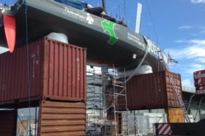 Travaux à pointe à Pitre