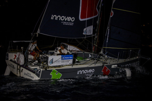 Tanguy Le Turquais et Corentin Douguet, 2eme de la Transat En Double Concarneau-Saint Barthélemy 2021
