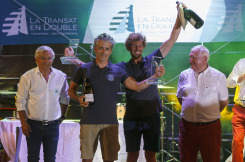 Tanguy Le Turquais et Corentin Douguet, 2eme de la Transat En Double Concarneau-Saint Barthélemy 2021