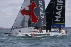 Elodie Bonafous au départ de la Solo Maître CoQ 2022